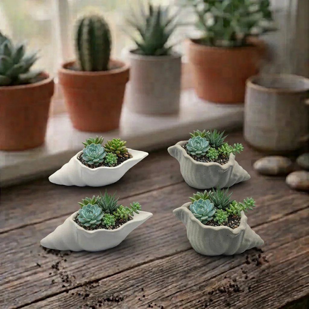 Mini Sea Shell Planter