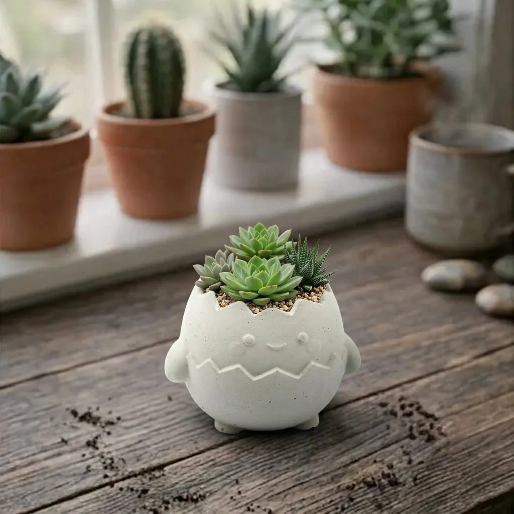 Cracked Egg Planter