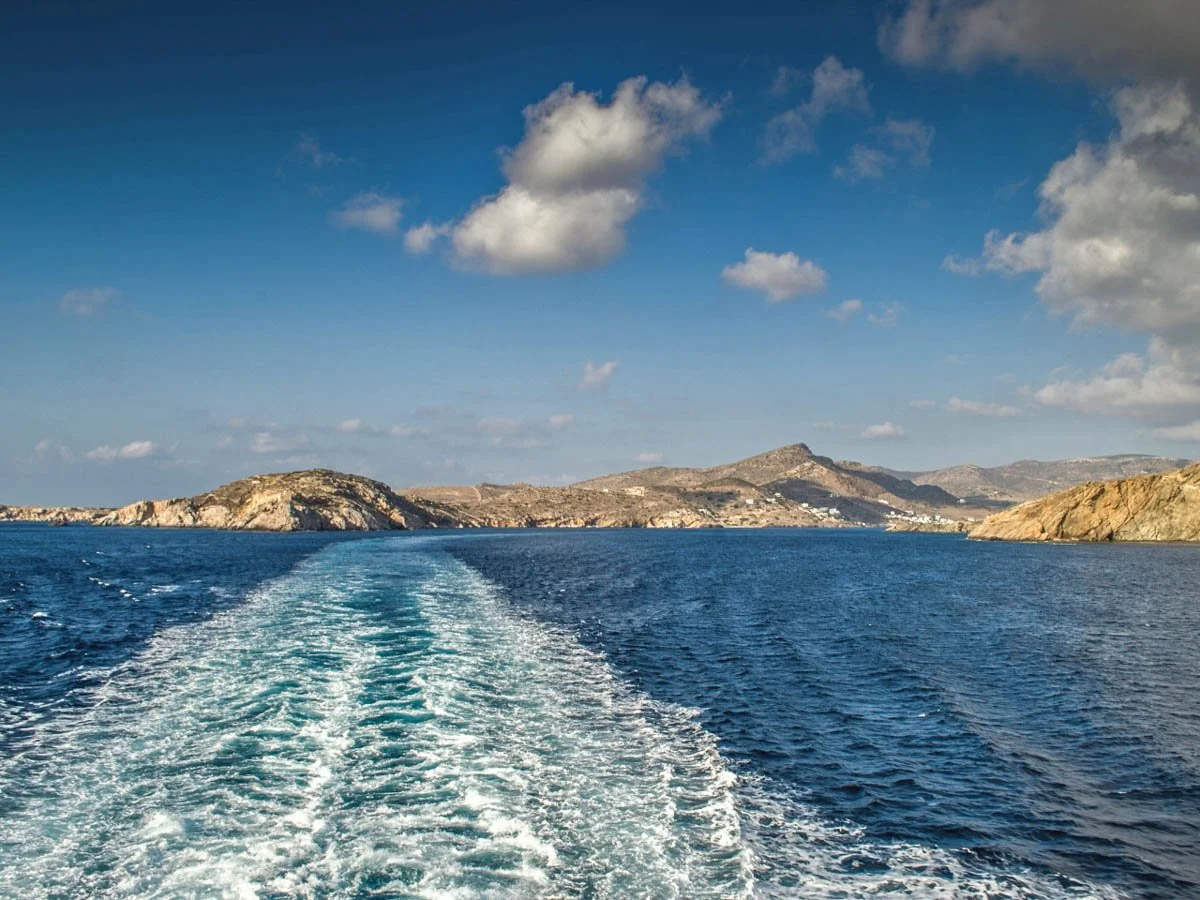 Mit der Fähre über die Kykladen