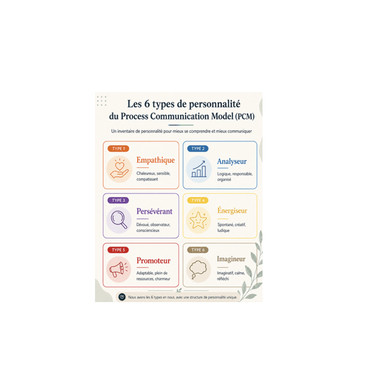 L’inventaire Process Communication Model (PCM®) c’est quoi ?