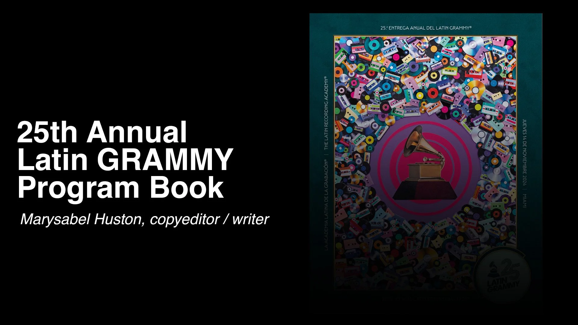 Marysabel Huston for The Latin Recording Academy