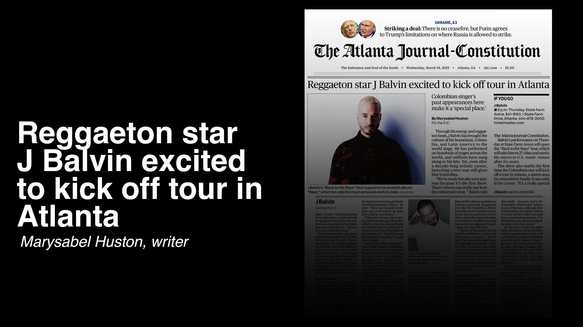 Marysabel Huston for the Atlanta Journal-Constitution (Print and Digital)