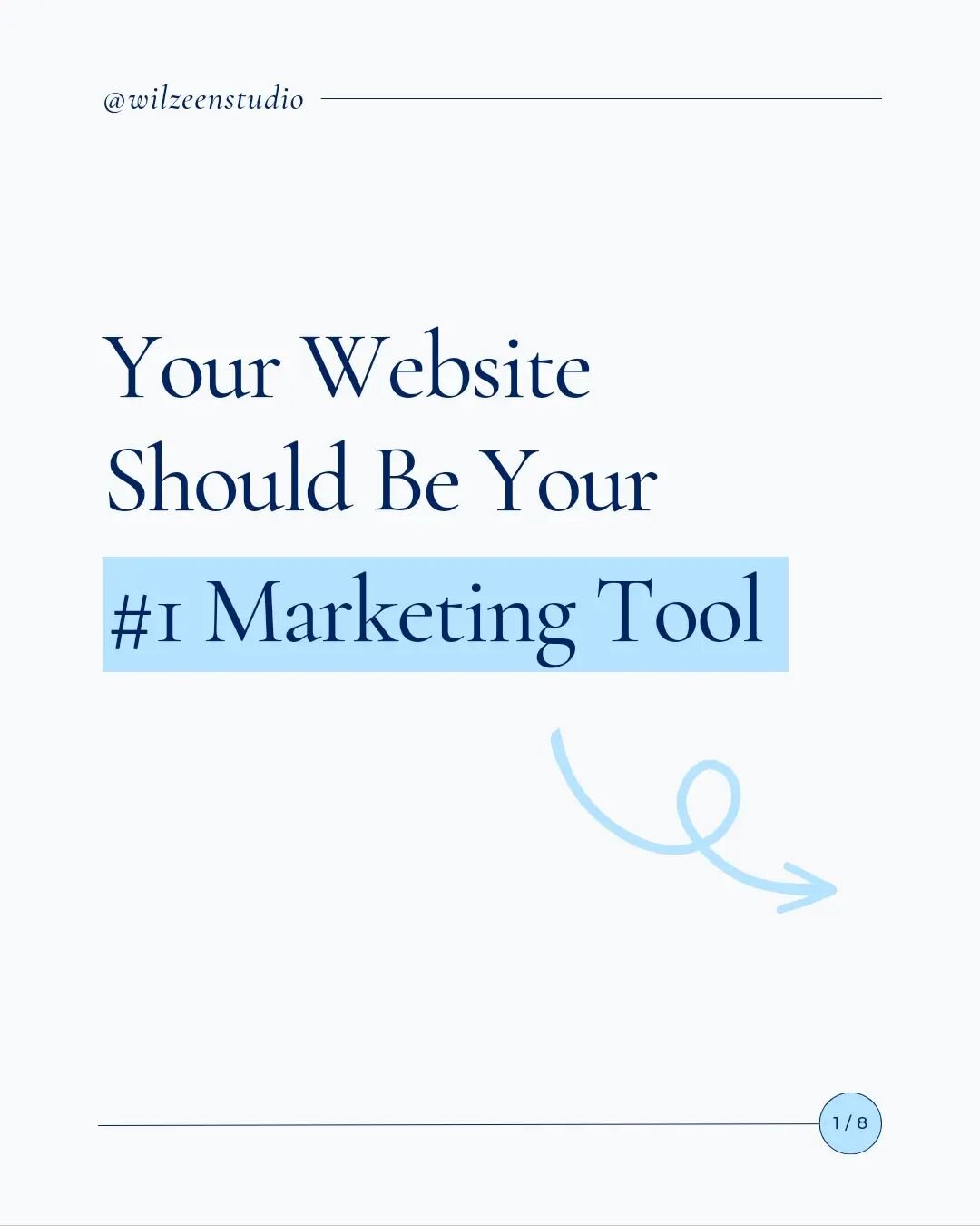 Let me tell you a secret: your website that's just sitting there on the internet can actually be your #1 marketing tool.

Here's 3 things to add to your website to make it your #1 marketing tool:

1. Converting copy that speaks directly to your ideal