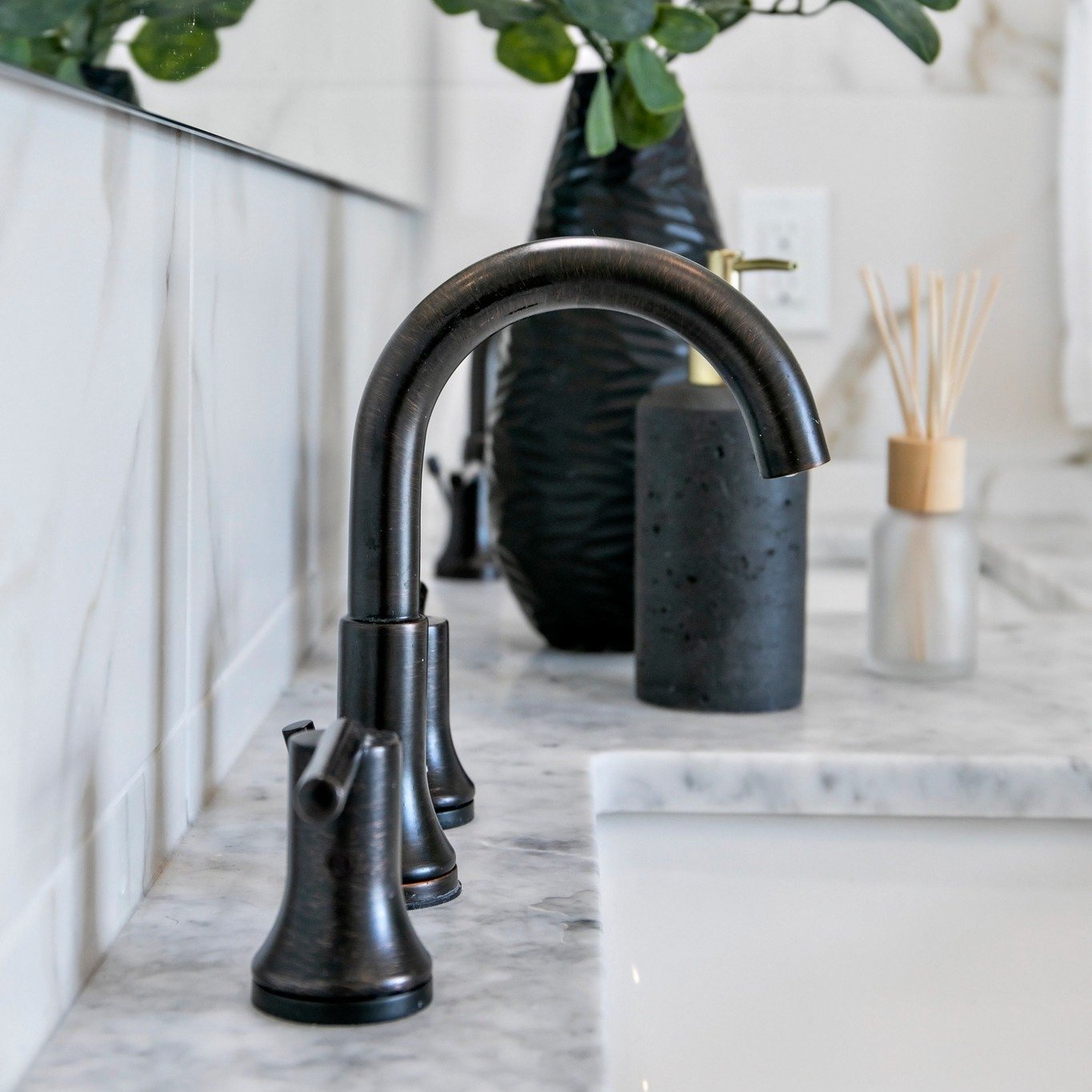 We're embracing the timeless elegance of bronze finish plumbing fixtures! 🤎 From sleek faucets to luxurious showerheads, let's add a touch of sophistication to your space. Who's ready to elevate their bathroom game? 🚿✨

Swipe to see some before &am