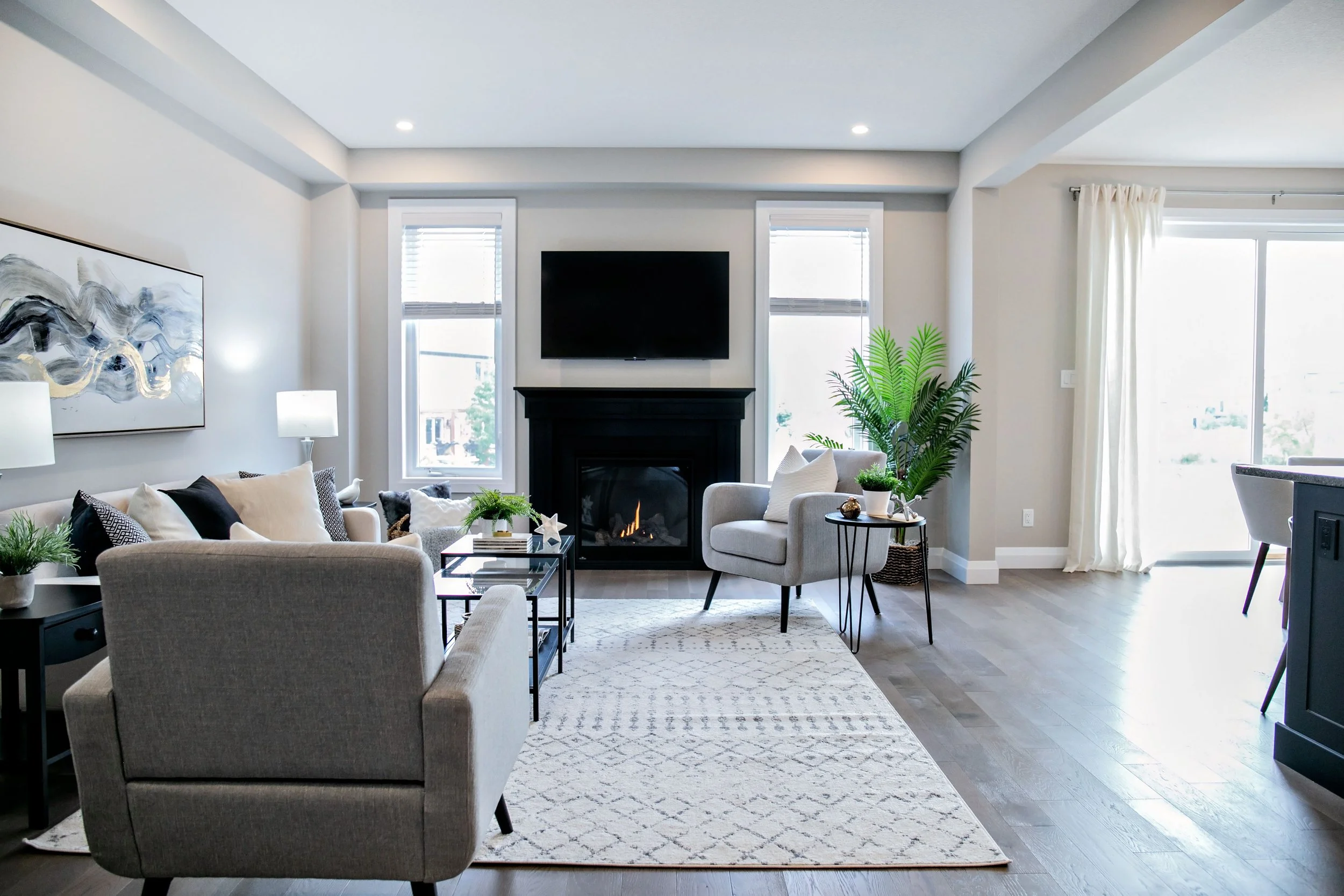 Modern Model Home Decorating