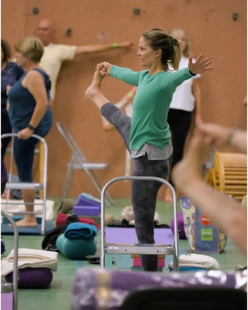 I really don&rsquo;t like this pose and felt like I was struggling with it in front of all the amazing practitioners at the @iyengaryogafestivaluk last month. However in the picture I was surprised at how calm and relaxed I looked! I know i was worki