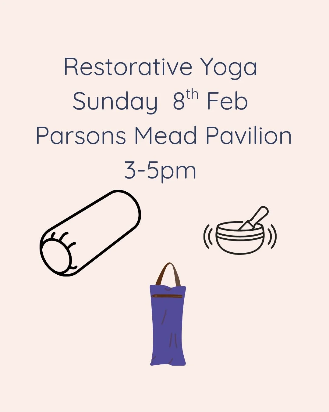 Come and reset with me this Sunday afternoon in Ashtead. I&rsquo;ll bring the sandbags &amp; soundbowls and you bring the bolsters ( I do have a few bolsters I can lend!) 
Message me to book on 🌟
#ashtead 
#surrey 
#restorative 
#yoga 
#relaxation