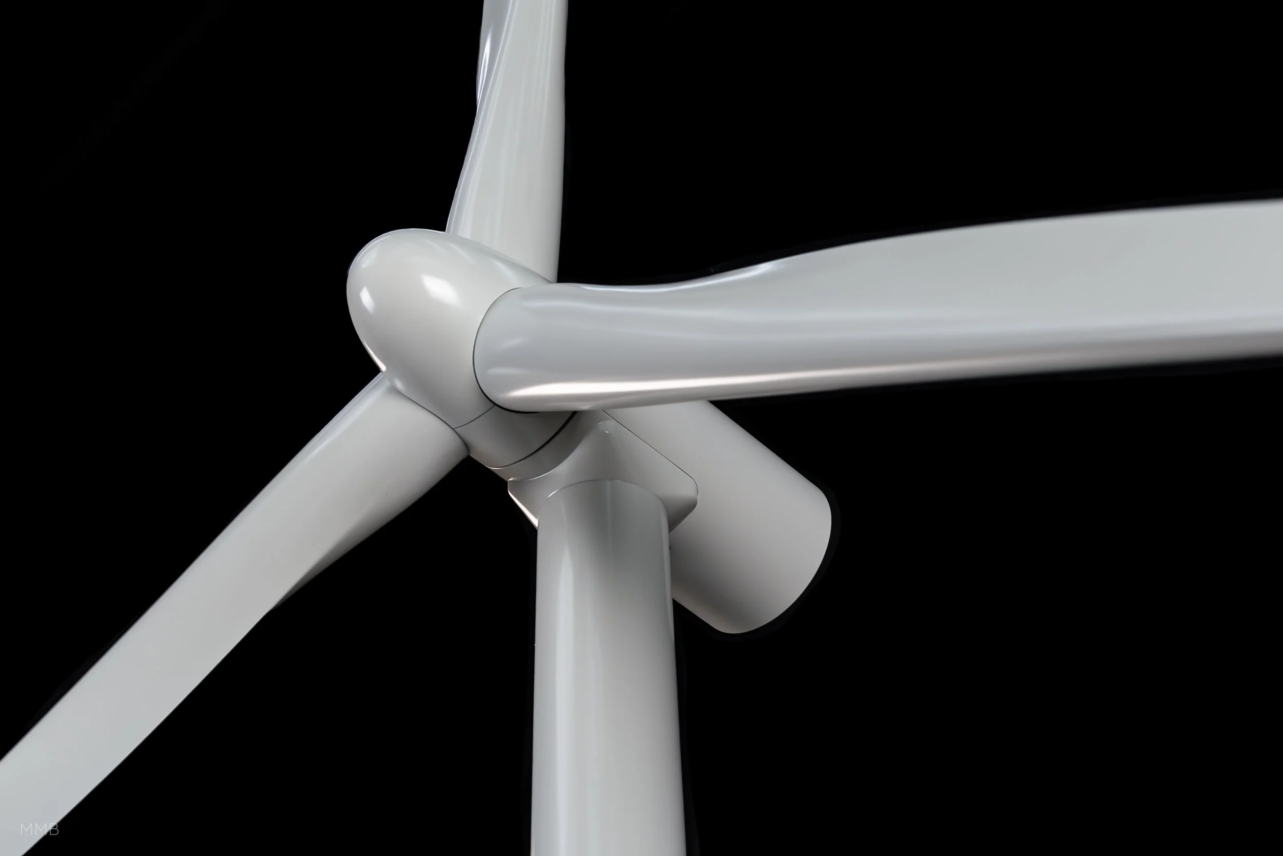 Offshore Windrad - Exponat von Modellbau Milde Berlin für Bundesanstalt für Materialforschung und -prüfung (BAM)