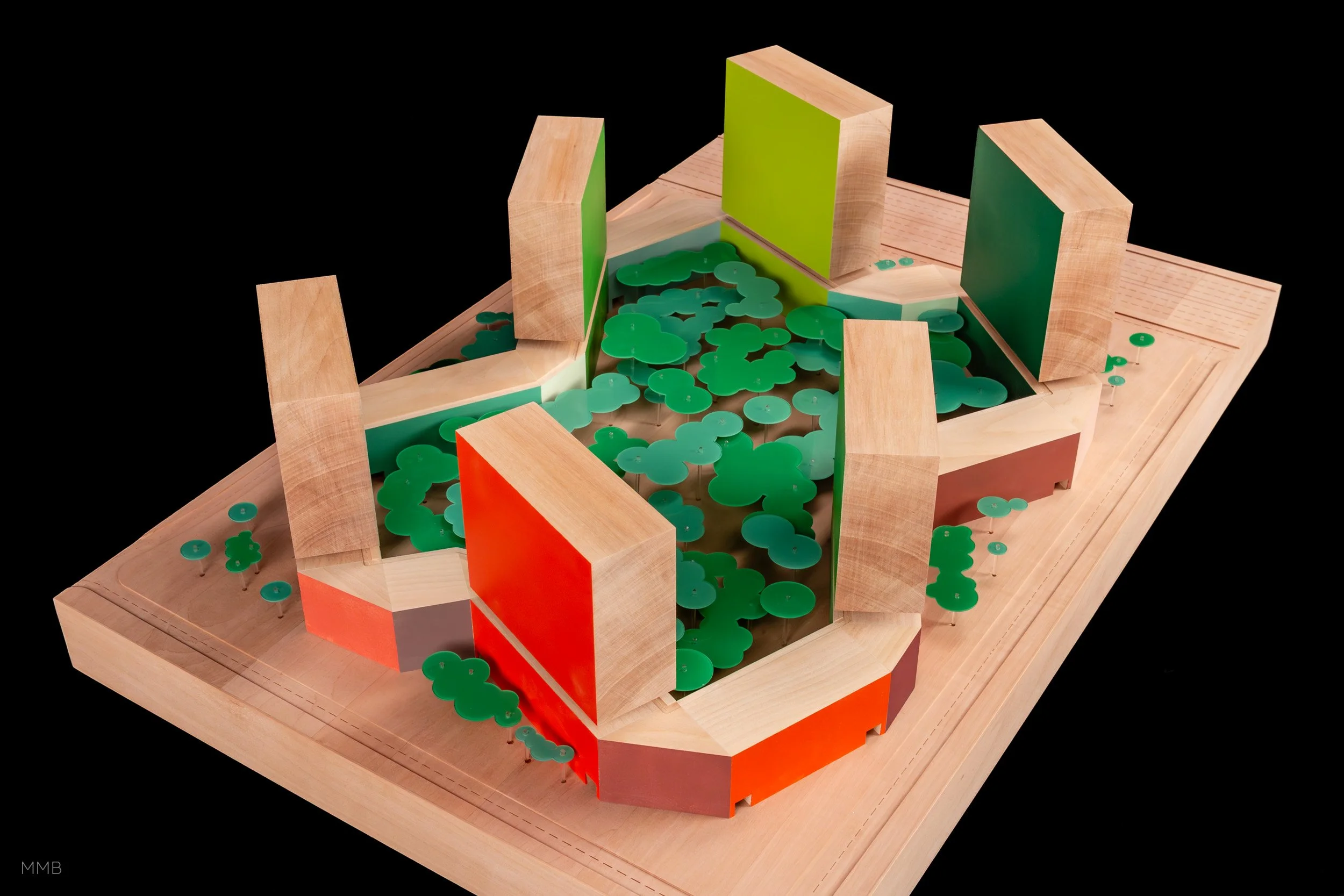 MPT - Architekturmodell von Modellbau Milde Berlin für sauerbruch hutton