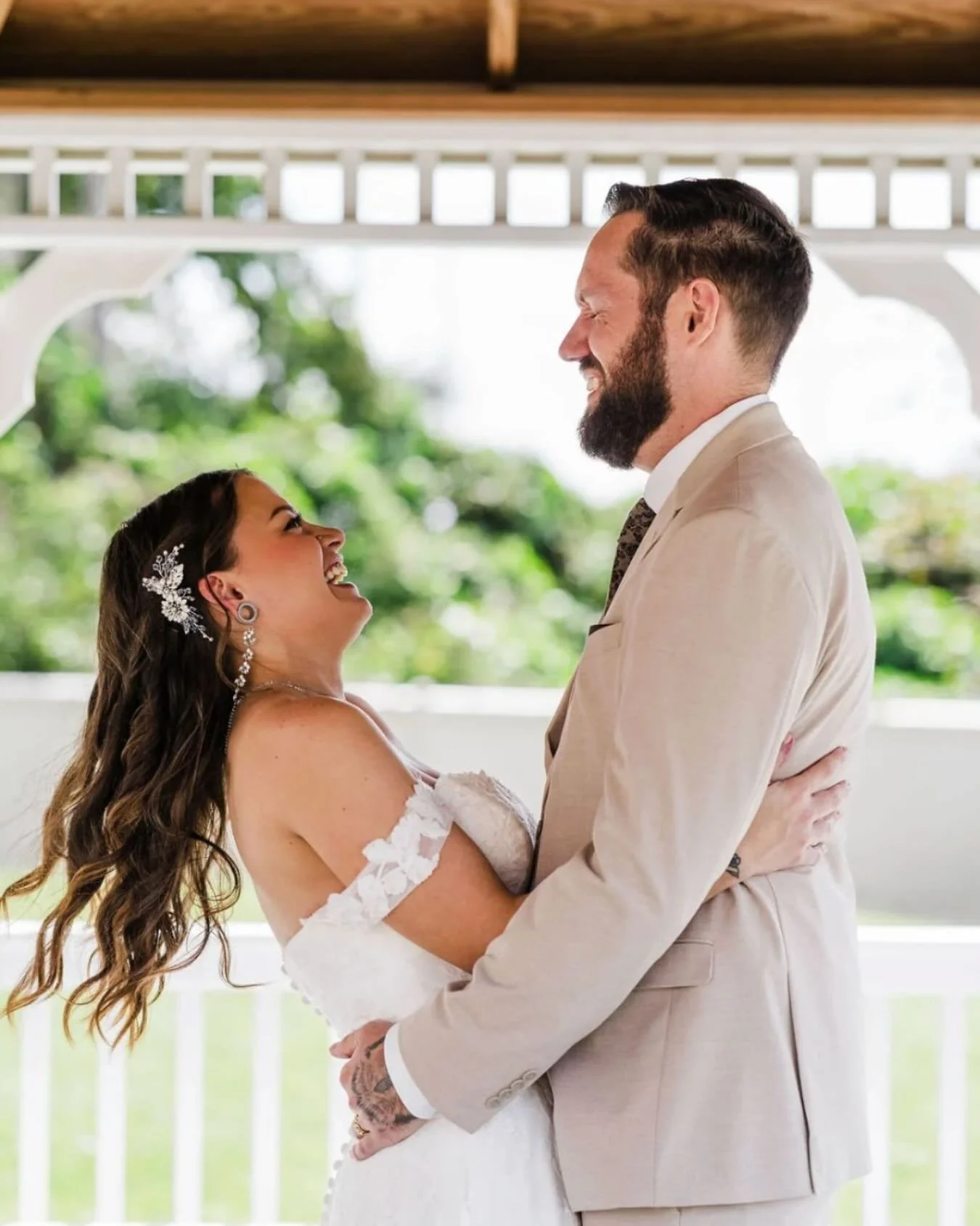 There&rsquo;s just something about their joy &gt;&gt;

Photographer | @authormade 
Bride&rsquo;s Ring | @kayjewelers
Groom&rsquo;s Ring | @shalimar_jewelers
Dress | @beareroftheblingbridal
Bridesmaids Dresses | @amazon
Suits | @menswearhouse
Bride | 