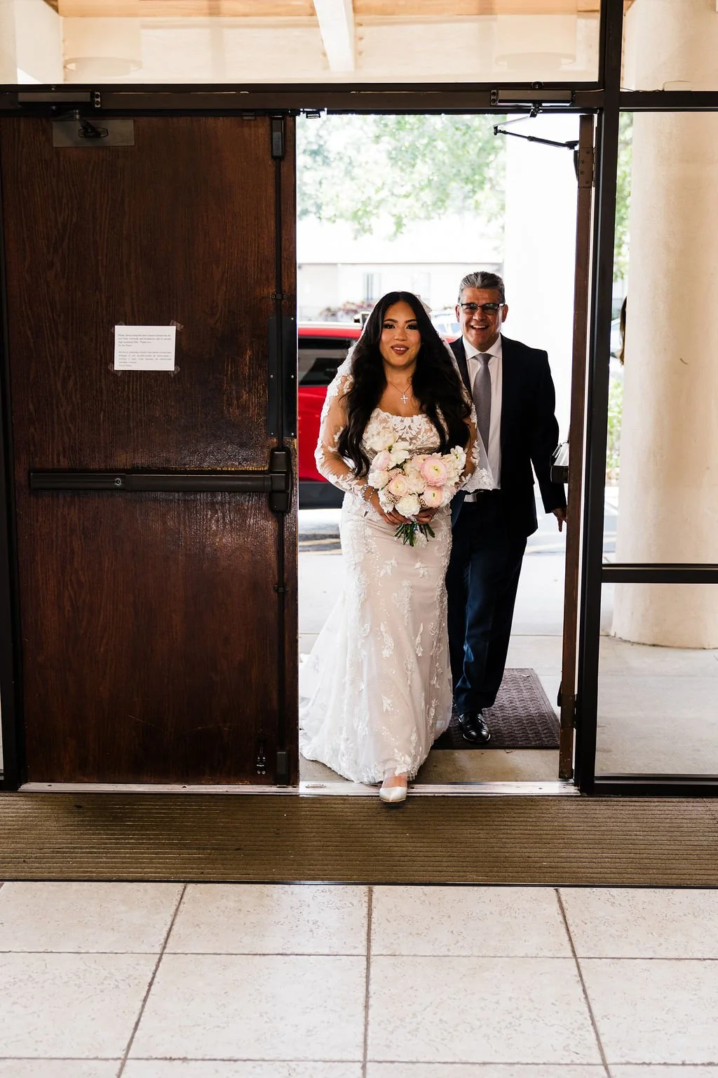  Traditional Catholic Church wedding with casual outdoor wedding reception at Saint Augustine Catholic Church The Yardery Sanford, FL - affordable orlando wedding photographer - intimate micro wedding photographer - best wedding venues Orlando - affo
