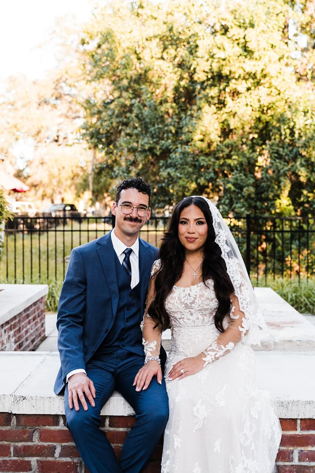  Traditional Catholic Church wedding with casual outdoor wedding reception at Saint Augustine Catholic Church The Yardery Sanford, FL - affordable orlando wedding photographer - intimate micro wedding photographer - best wedding venues Orlando - affo