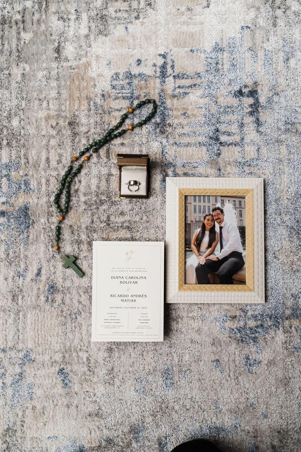  Traditional Catholic Church wedding with casual outdoor wedding reception at Saint Augustine Catholic Church The Yardery Sanford, FL - affordable orlando wedding photographer - intimate micro wedding photographer - best wedding venues Orlando - affo