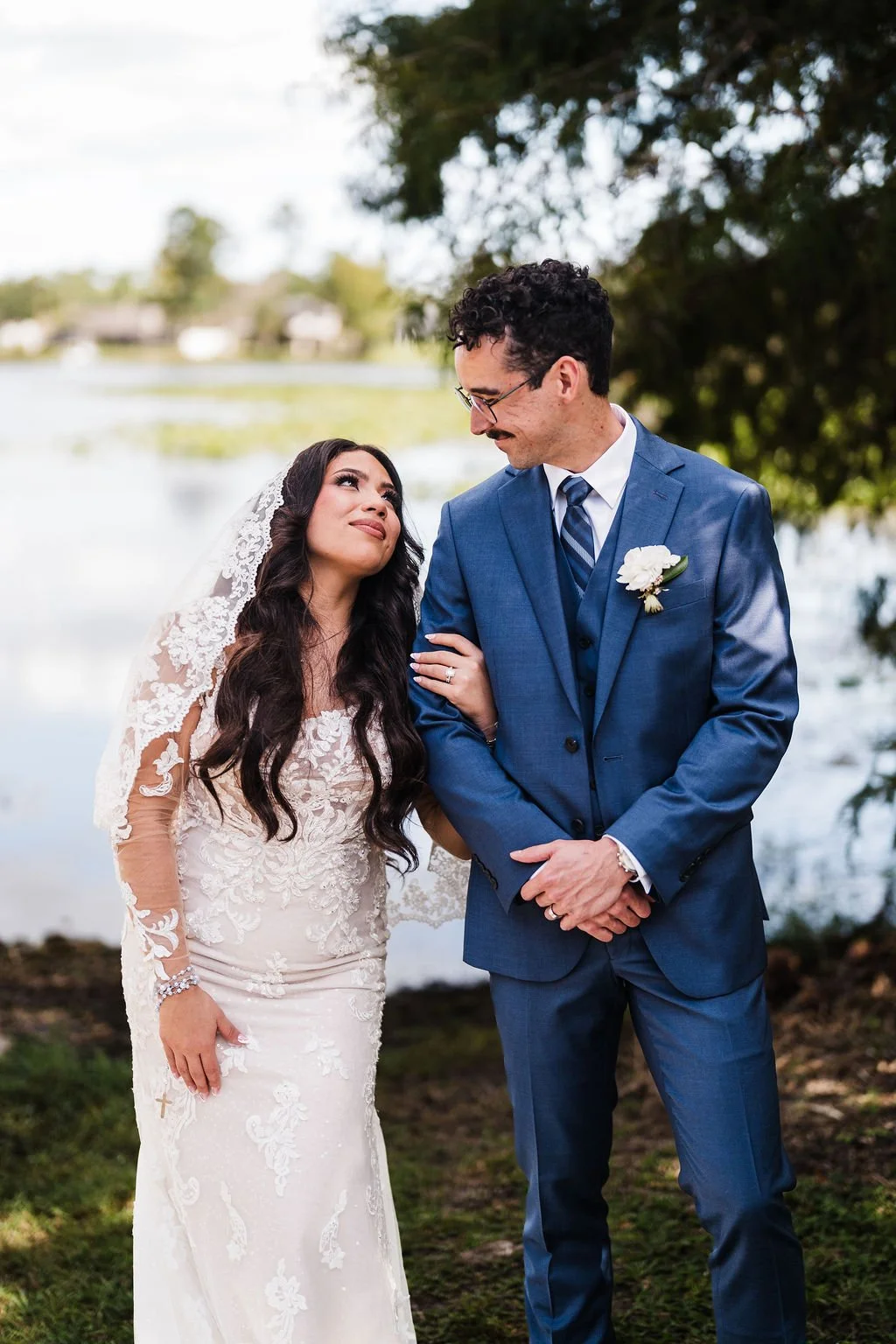  Traditional Catholic Church wedding with casual outdoor wedding reception at Saint Augustine Catholic Church The Yardery Sanford, FL - affordable orlando wedding photographer - intimate micro wedding photographer - best wedding venues Orlando - affo