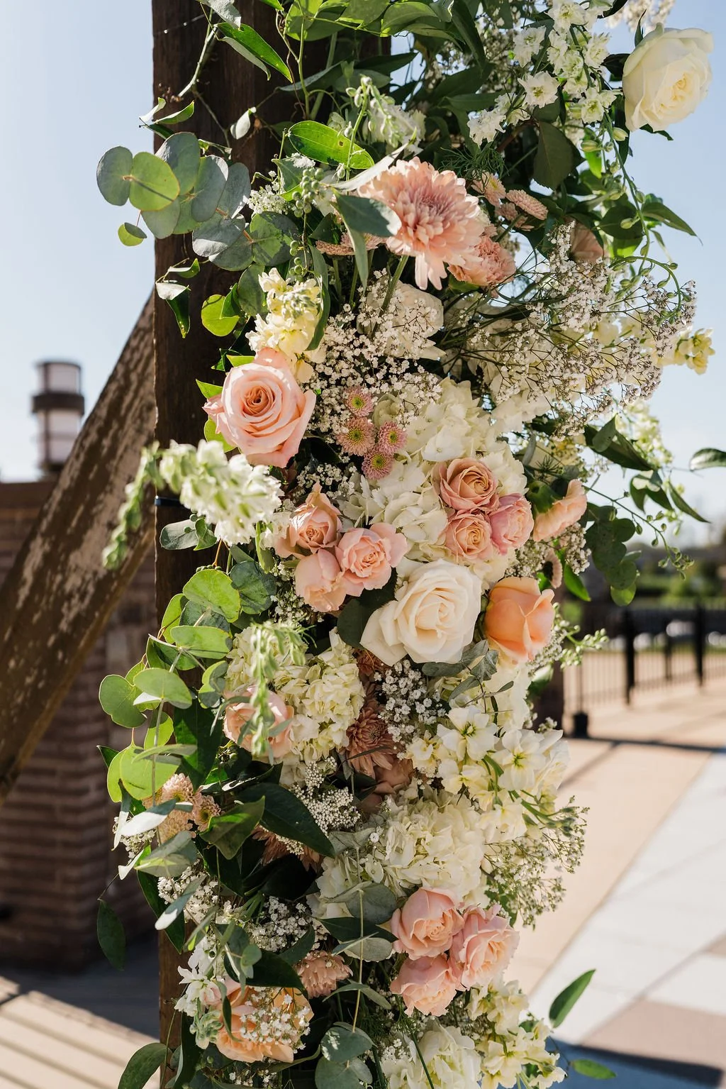  Elegant modern autumn fall rustic barn wedding at The Event on Sunny Brook scenic event venue in Kent, Ohio – indoor rustic barn wedding reception with outdoor ceremony – affordable Columbus Ohio wedding photographer – Central Ohio micro wedding pho