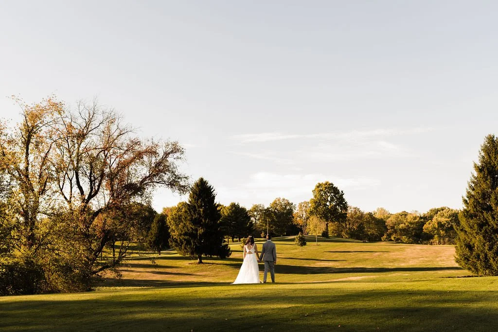  Elegant modern autumn fall rustic barn wedding at The Event on Sunny Brook scenic event venue in Kent, Ohio – indoor rustic barn wedding reception with outdoor ceremony – affordable Columbus Ohio wedding photographer – Central Ohio micro wedding pho