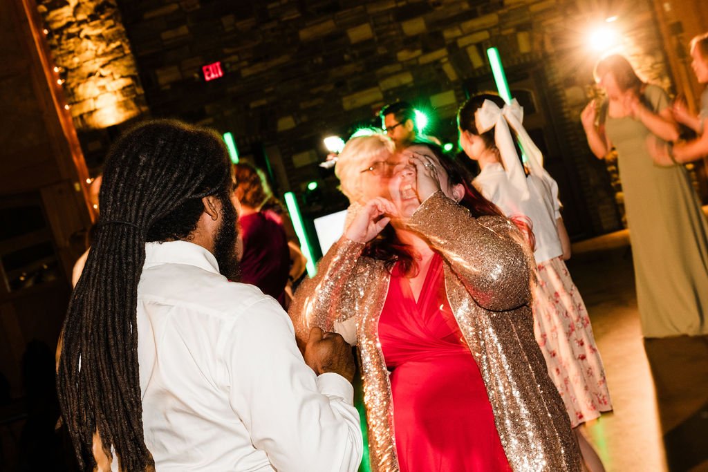  Elegant modern autumn fall rustic barn wedding at The Event on Sunny Brook scenic event venue in Kent, Ohio – indoor rustic barn wedding reception with outdoor ceremony – affordable Columbus Ohio wedding photographer – Central Ohio micro wedding pho