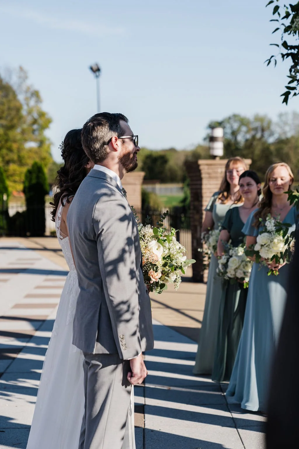  Elegant modern autumn fall rustic barn wedding at The Event on Sunny Brook scenic event venue in Kent, Ohio – indoor rustic barn wedding reception with outdoor ceremony – affordable Columbus Ohio wedding photographer – Central Ohio micro wedding pho