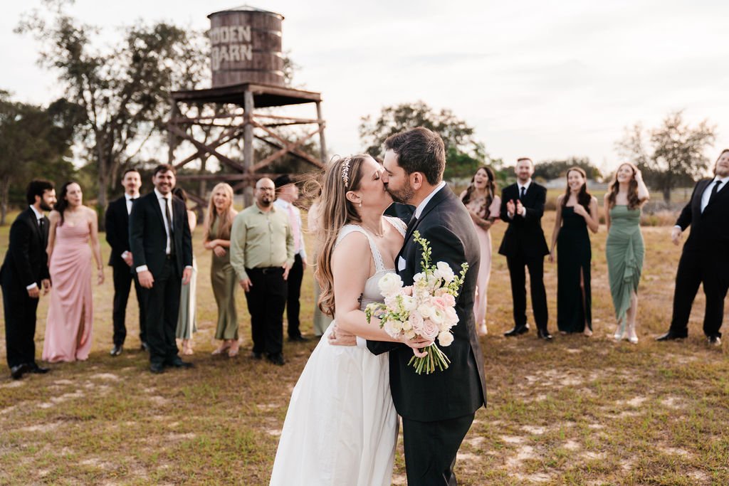 Alicia &amp; Kaleb’s western chic wedding at The Hidden Barn Venue in Apopka, FL