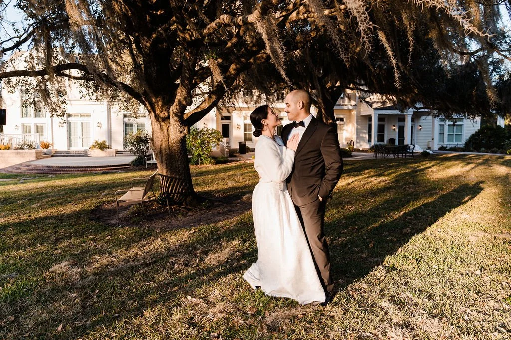 Barbara &amp; Robert’s winter wedding at Leu Gardens and Winter Park Country Club in Orlando, FL