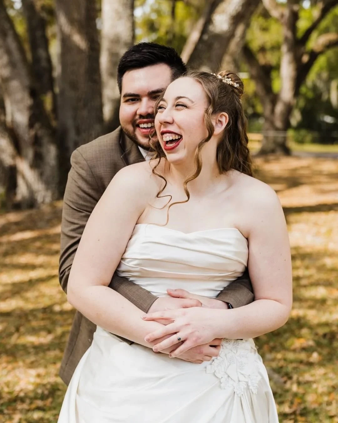 Grace and Daniel&rsquo;s wedding at the Lady Lake Seventh-Day Adventist Church in Lady Lake, just outside Ocala, had a quiet, joyful tone from the start. The church is surrounded by greenery and natural light, which made it such a beautiful place to 