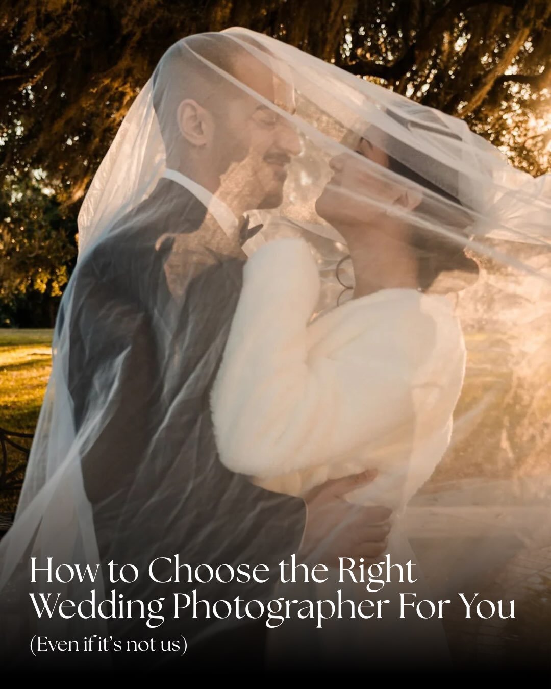 Choosing the right photographer for your wedding day is a big decision. This is the person who will be capturing one of the most meaningful days of your life, so you want to feel confident that you&rsquo;re aligned on every aspect of the day.

With y