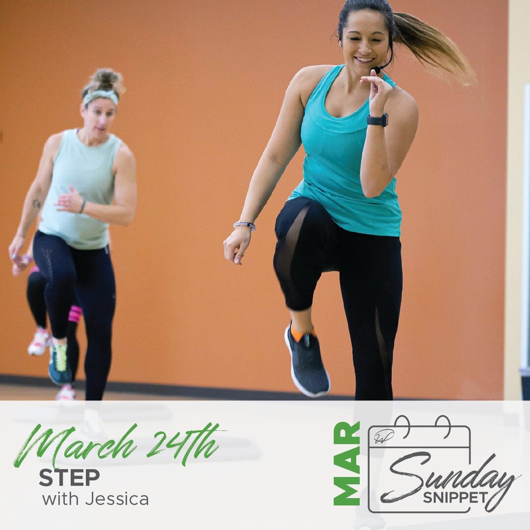 Join us for tomorrow's Sunday Snippet! Jessica is leading Step at 10:00 am. Free for Western Racquet members!