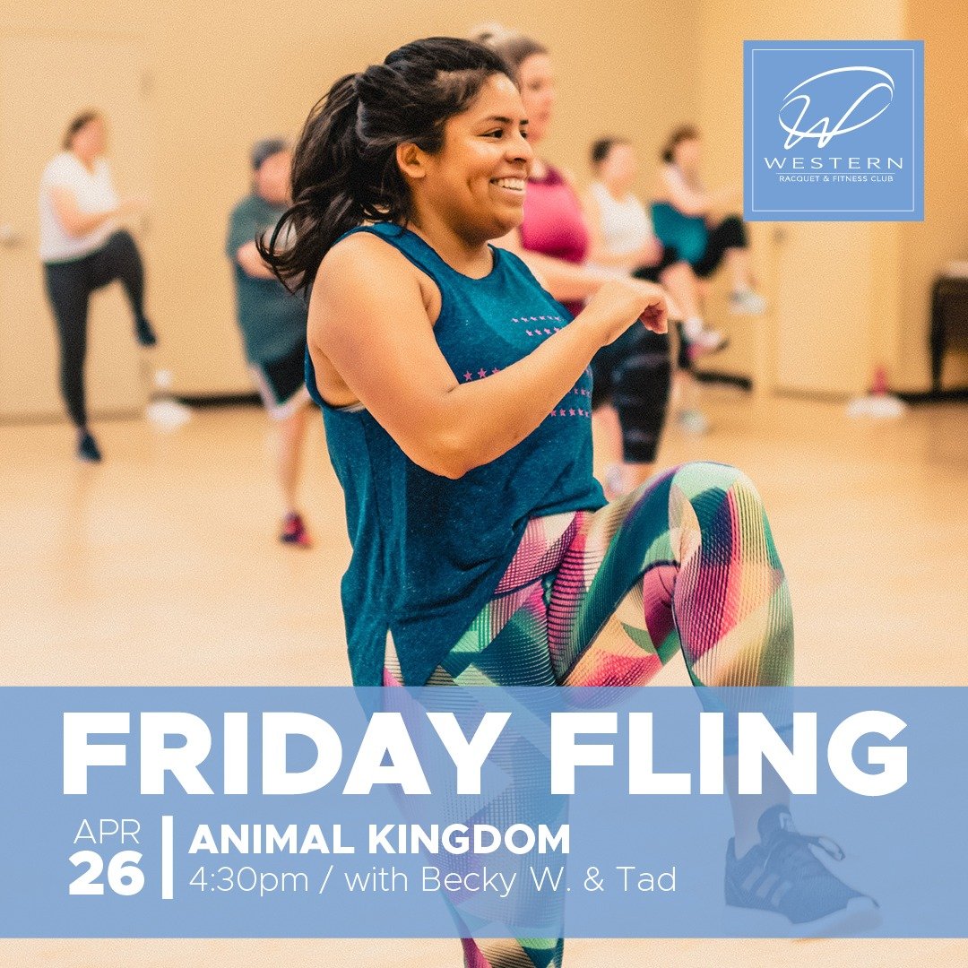 April 26th: &quot;Animal Kingdom: with Becky W and Tad // Are you ready to go wild?  This entire class is based on animal-inspired exercises!  Discover new ways to challenge your strength and mobility by stringing together animal-based movements into