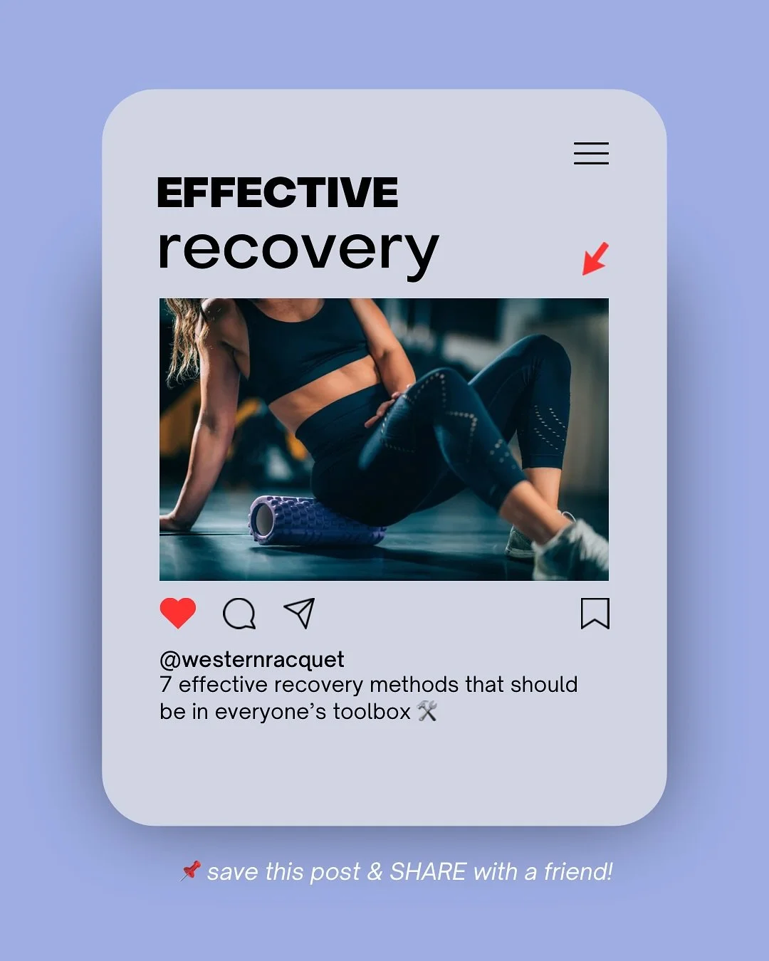 Recovery isn&rsquo;t just rest &mdash; it&rsquo;s where your body gets stronger. 🤍🌀💪

These 7 methods are simple, effective, and proven to help you recharge. Which one will you add this week?

#recoverfaster #recoverymethods #recoveryworkout #foam