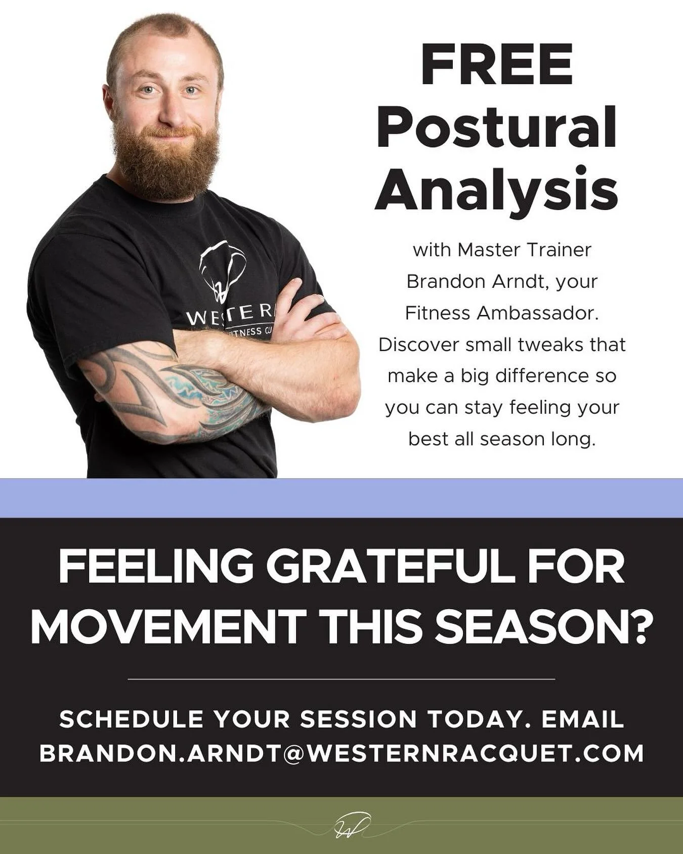 As we head into the season of thanks, it&rsquo;s the perfect time to show your body a little appreciation too. Our trainers can help you move better, feel stronger, and keep your workouts feeling great throughout the holidays.

Schedule your FREE pos