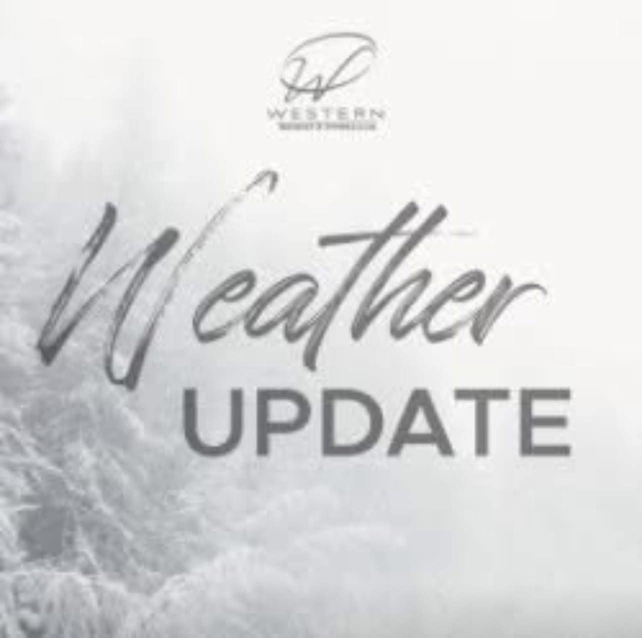 ❄️ Weather Update &ndash; Club Hours &amp; Group Exercise Classes

Due to the blizzard forecast for our area, we will be making a few temporary schedule adjustments to keep everyone safe.

&bull; All Group Exercise Classes are cancelled through Monda
