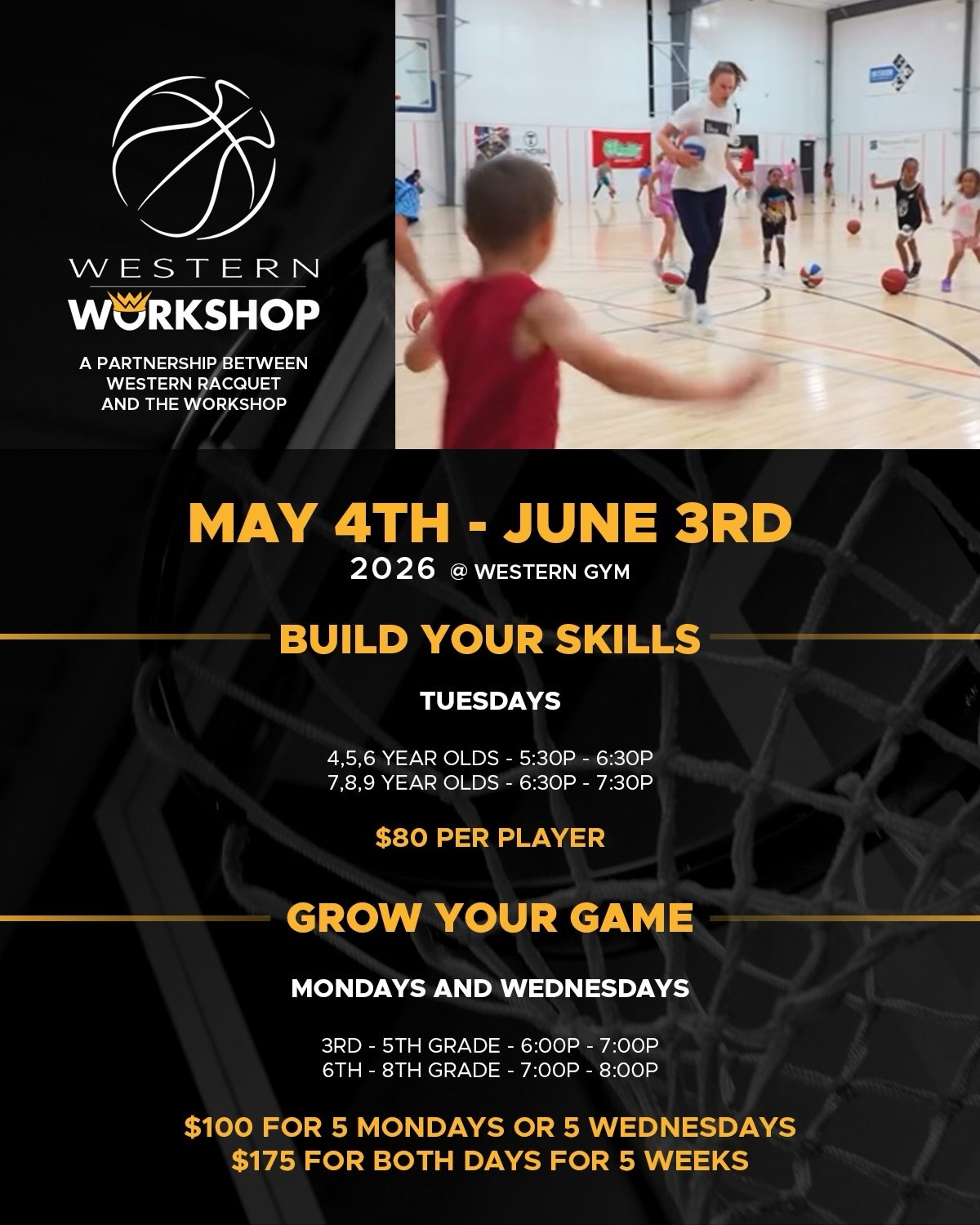 Comment &ldquo;BASKETBALL&rdquo; to claim their spot today! 🏀

May 4th - June 3rd

&bull; Build your skills
&bull; Grow your game

#basketballcoaching #theworkshop #baskeballdrills #basketballtraining #basketballneverstops