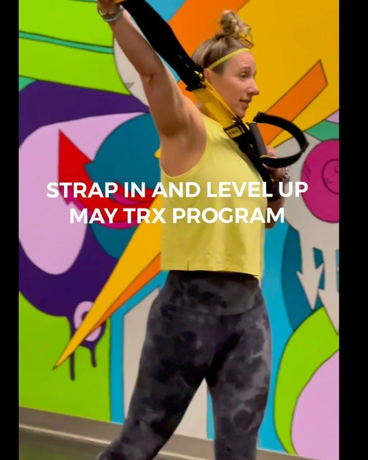 ‼️STARTS MONDAY and there are few spots left ‼️

Strap In &amp; LEVEL UP

4-WEEK TRX PROGRAM (MAY)

Ready to get seriously stronger before summer hits? This isn&rsquo;t a casual &ldquo;show up and vibe&rdquo; class. This is focused, progressive train