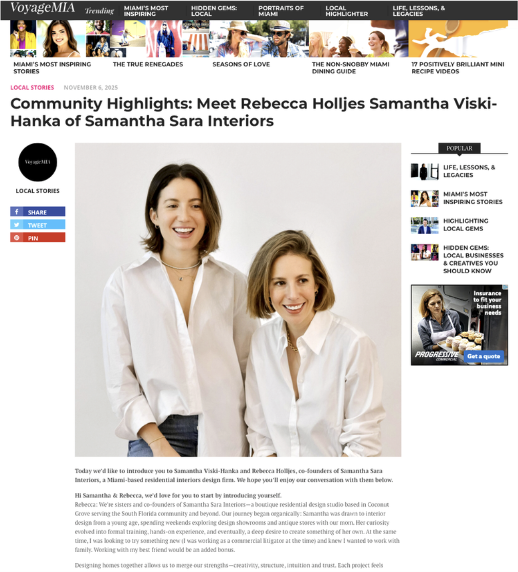 SSI feature in Voyage Magazine MIA