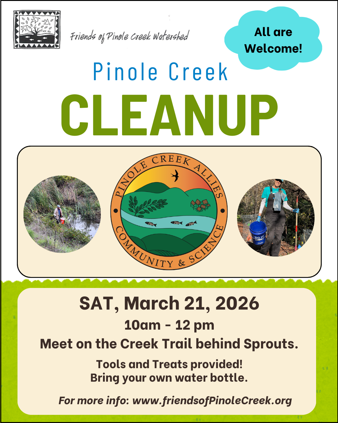 March Community Creek Cleanup