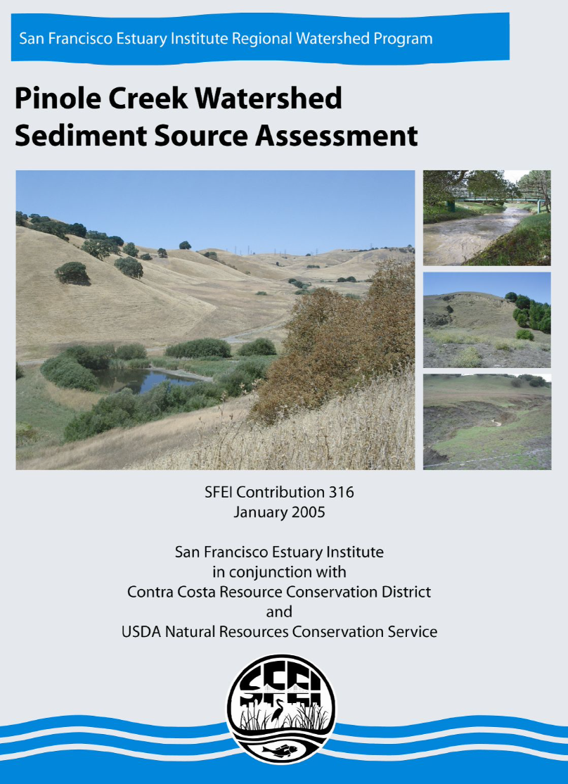 Pinole Creek Watershed Sediment Source Assessment, 2005
