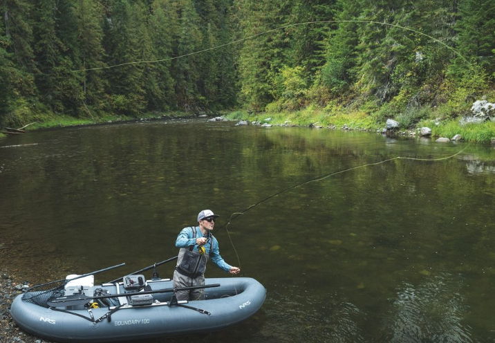 TroutFest raffle ticket for NRS Boundary 100 Personal Fishing Raft