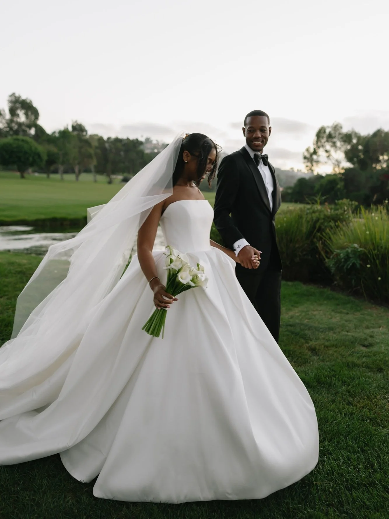 A collection of emotional moments from this gorgeous September wedding day. S+P said &lsquo;I do&rsquo; at golden hour in Palos Verdes surrounded by their closest friends and family &mdash; bringing their college love story full circle in the most be