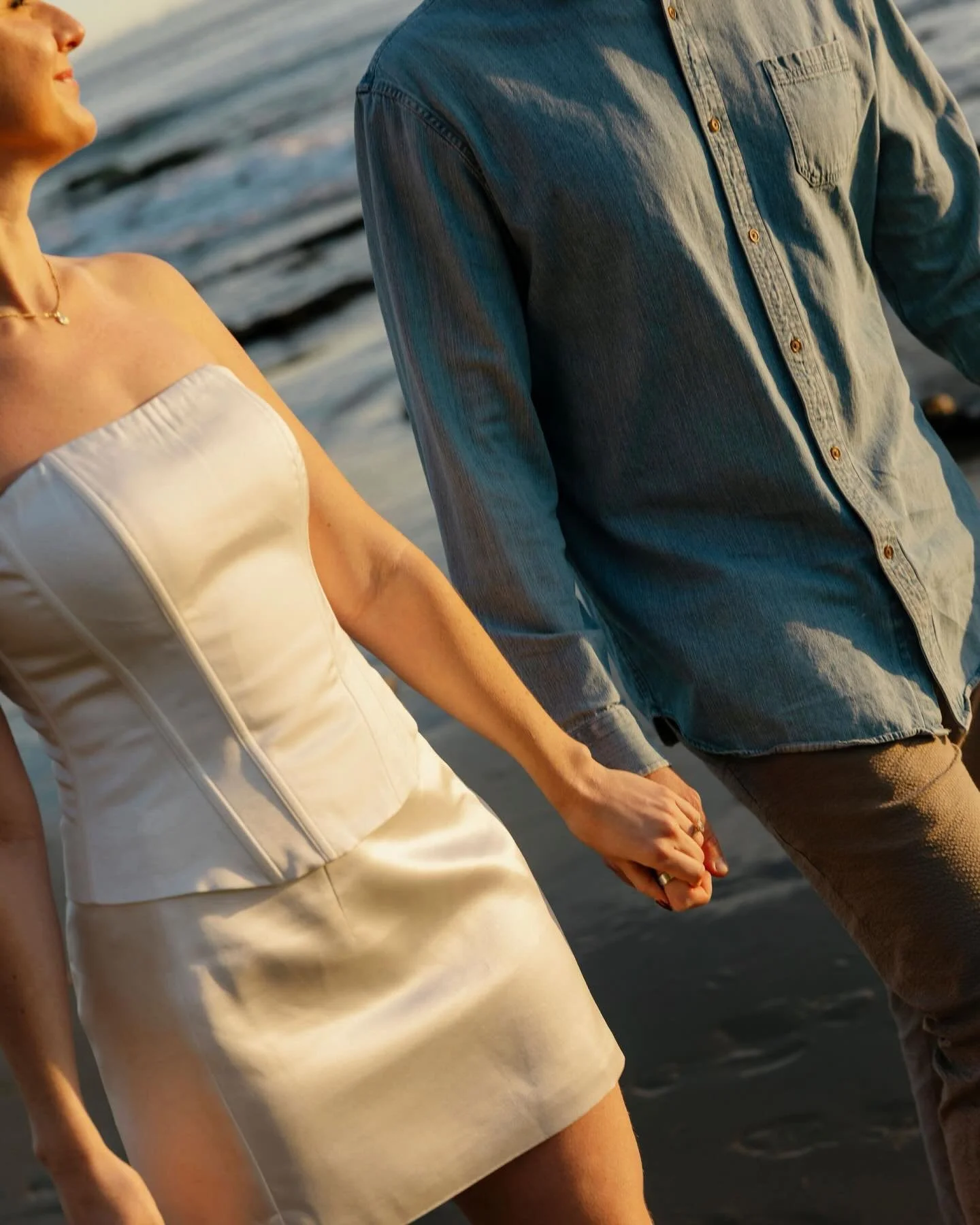 California Winter &mdash; Documenting T+S&rsquo; love in Santa Barbara for their Engagement session before their spring wedding 🤍 more of this in 2026 please!