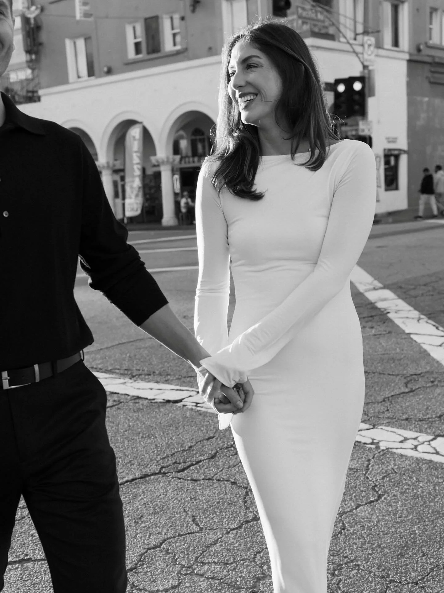 Celebrated G+N this weekend and still can&rsquo;t believe I never shared more from their engagement session&hellip;

On a beautiful, clear evening in November, we met where their love story first began &mdash; underneath the iconic Venice sign in Ven