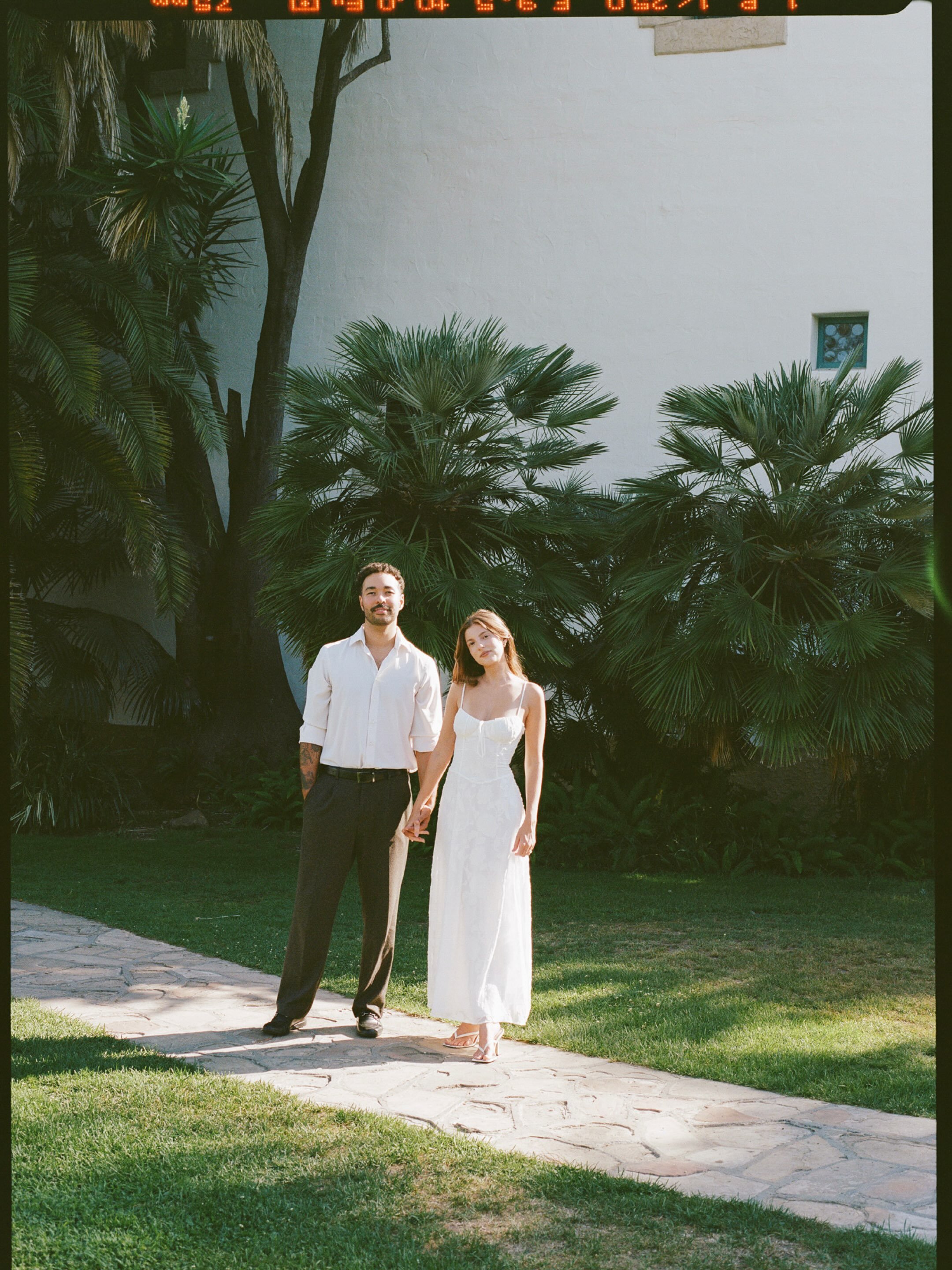 Santa Barbara Courthouse engagement session on film + digital 

There&rsquo;s nothing like a sunny summer Friday in Santa Barbara, and I loved spending the afternoon documenting E + C before their wedding next May&hellip; even if it also meant dodgin