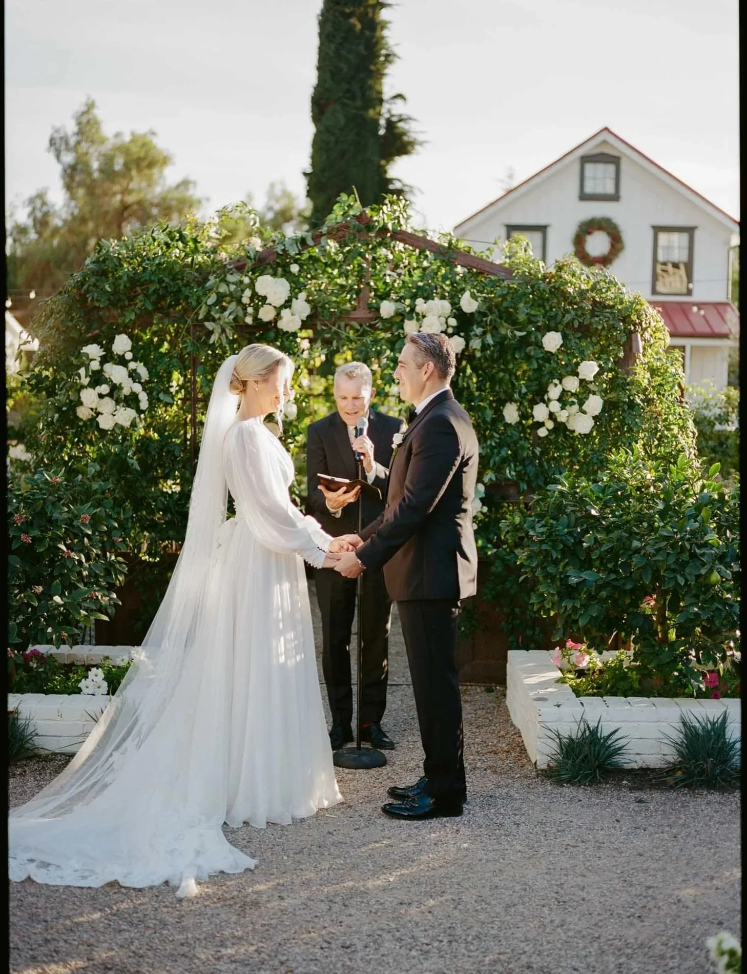 A Mattei's Tavern Wedding in Los Olivos: Married Under the Water Tower