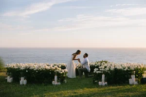 A Romantic Malibu Sunset Proposal — Francesca Maria Photo