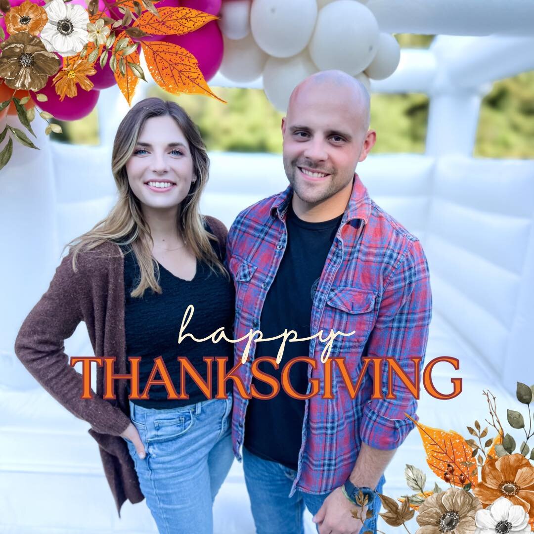 Happy Thanksgiving from the Katie Lynn Co. team!!

Tyler &amp; I have been so incredibly thankful and grateful for our community and the opportunity to be a part of so many memorable events these last five months in business 🤍

Thank you, from the b