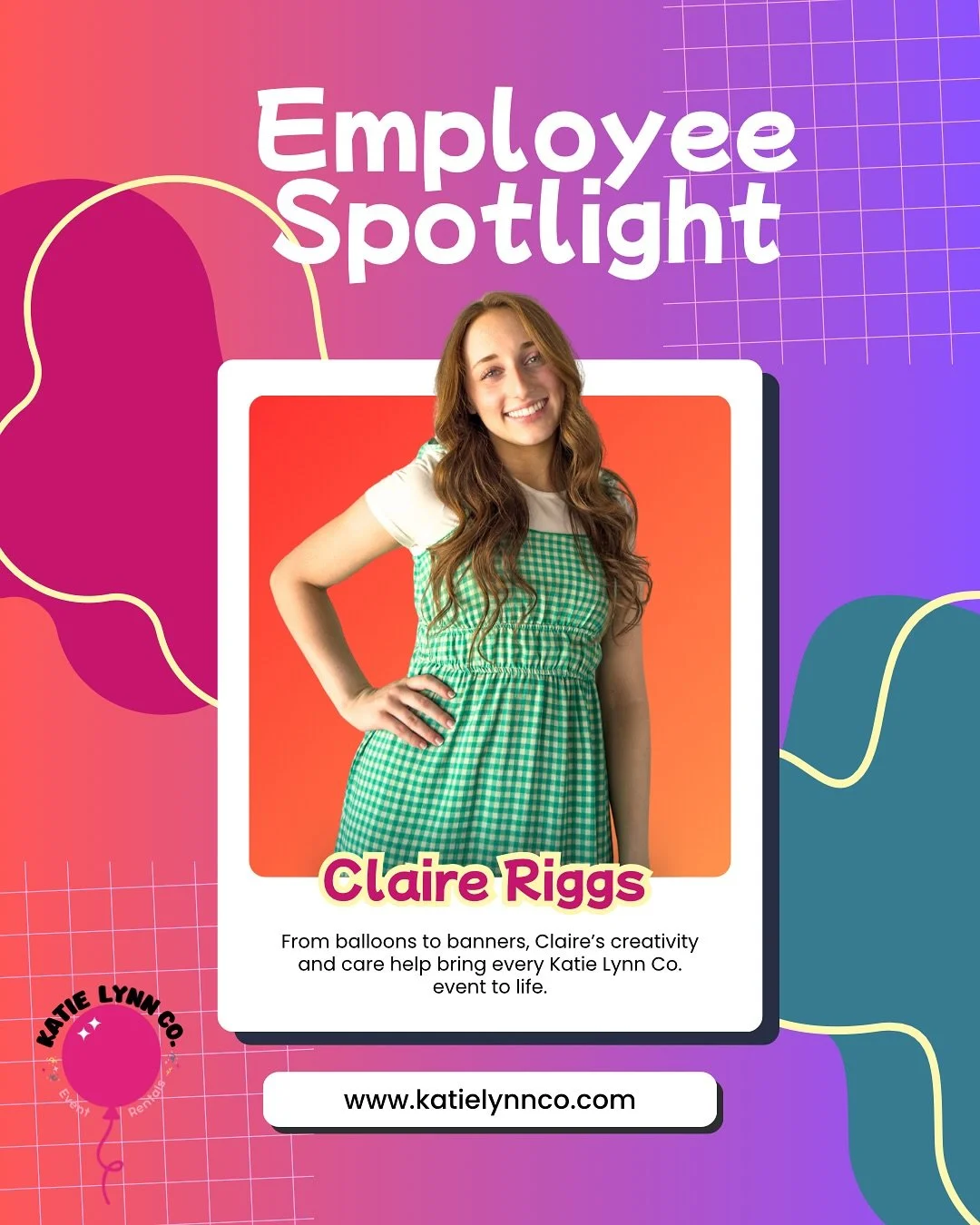 🎨 Meet Claire &mdash; our creative powerhouse behind the scenes- or as Tyler would call her, &ldquo;the only paid intern&rdquo;. 😅

If you&rsquo;ve ever admired one of our hand-painted banners, chances are it was brought to life by Claire&rsquo;s i