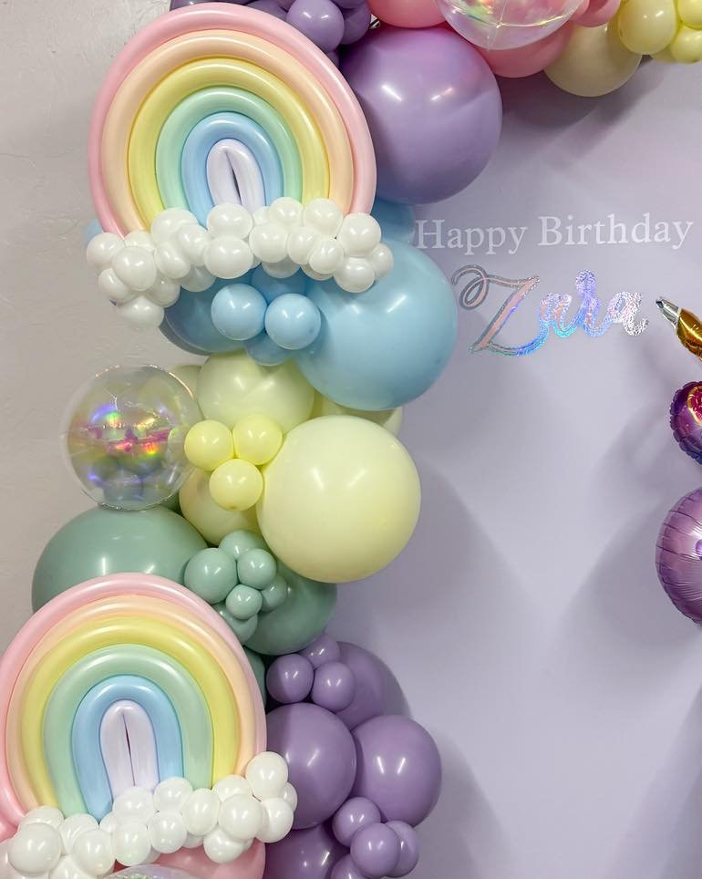 This setup just made my heart so happy.
The pastel color.
The magic.
The playful little details.

It&rsquo;s easy to forget that birthdays don&rsquo;t have to be minimal or muted.
They can be joyful. Colorful. Whimsical. Full of life &mdash; the way 