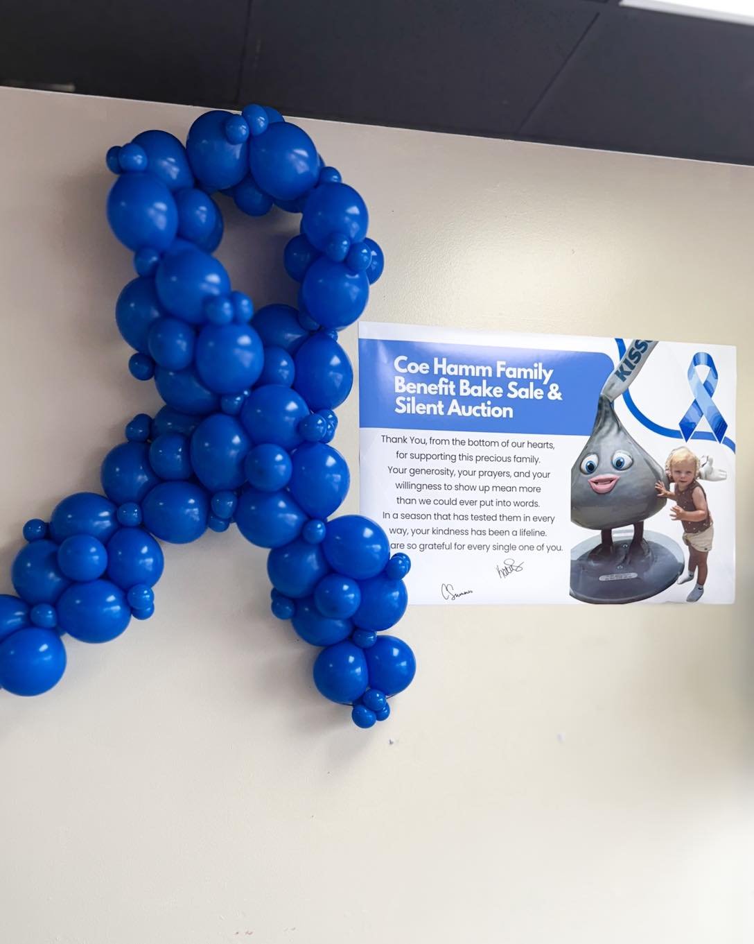 My heart is with the Coe Hamm family and with my friend Kursten &mdash; someone who has supported my business for years and who means a lot to me. If you&rsquo;re able, I&rsquo;d love for you to stop by and help surround this family with support.

A 