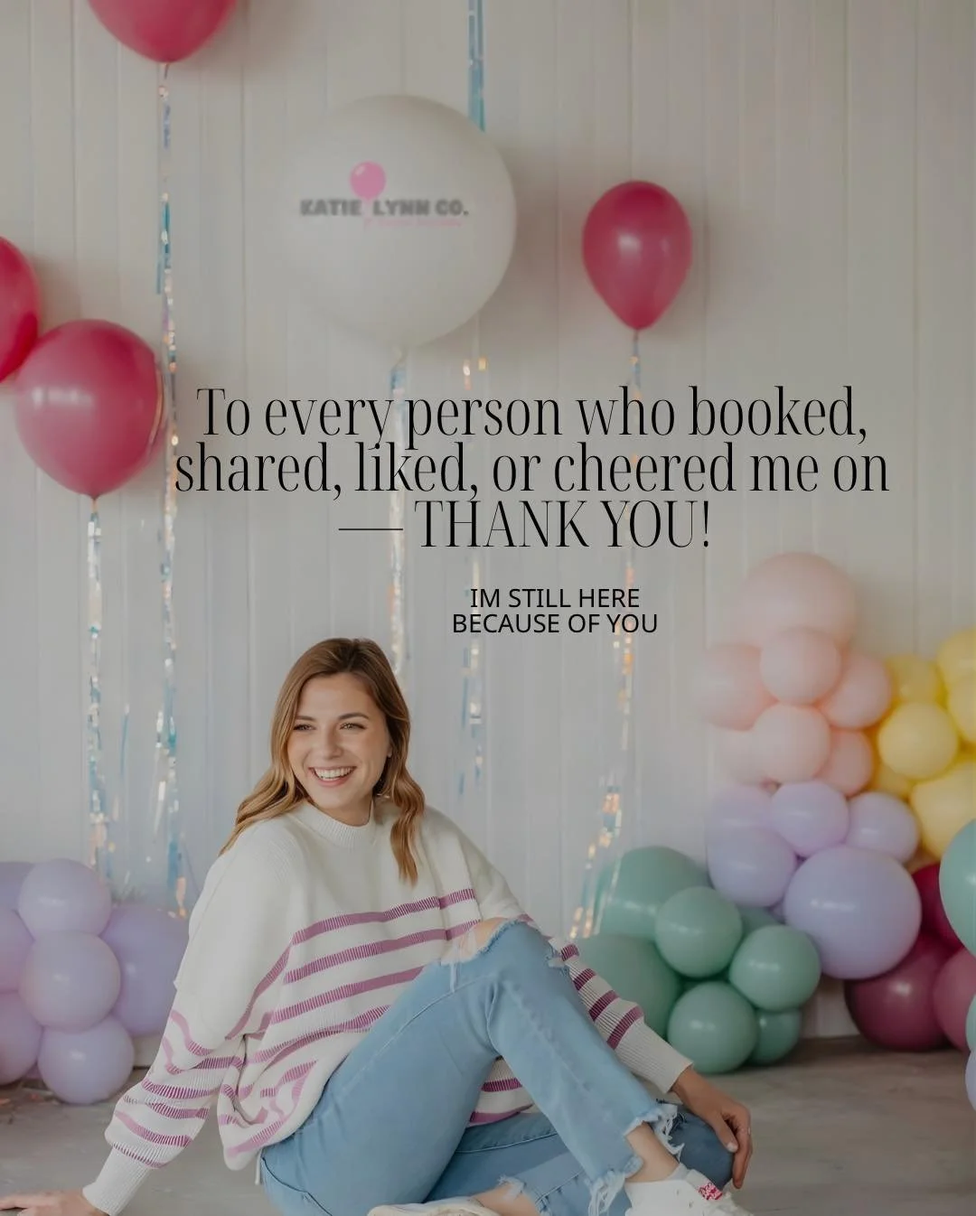 If you supported my small business this year in any way &mdash; booked an event, liked a post, recommended me to a friend, or trusted me with your vision &mdash; THANK YOU. From the bottom of my heart. 🫶
Every message, share, and booking truly matte