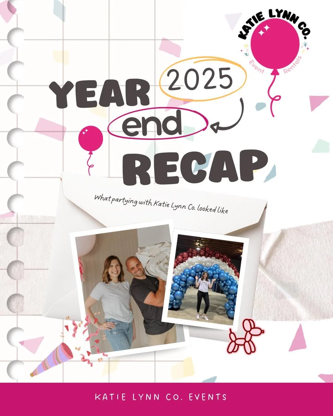 ✨ 2025 Recap ✨
Highs, lows, lessons, and growth&mdash; grateful for every client, every event, every yes. 💖

Stepping into 2026 with clarity, confidence, and faith. Giving God the glory.
