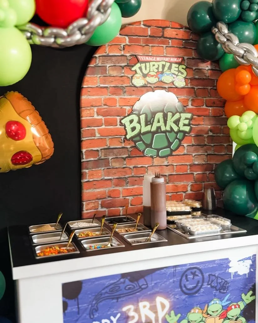 Our Party Cart might just be one of the most versatile pieces in our inventory 🎉
From cotton candy, to cake service, to styled drink and dessert displays&mdash;there are so many ways to make it fit your event and create a fun guest experience.
The c